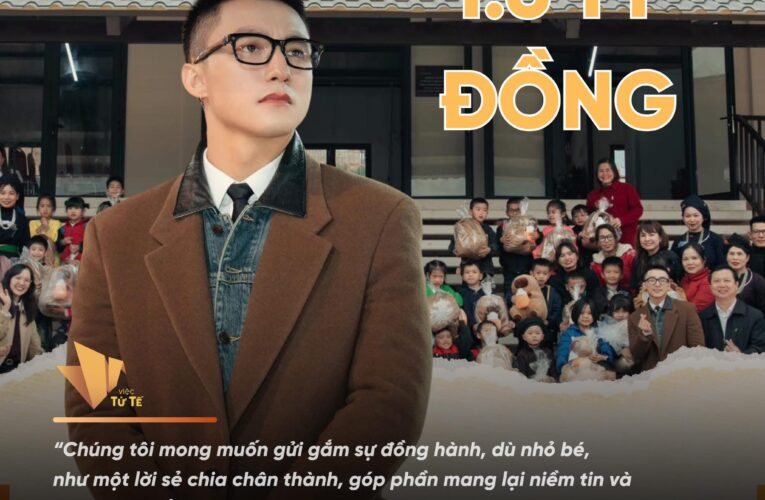 Sơn Tùng M-TP cùng công ty ủng hộ 1,6 tỷ đồng hỗ trợ bà con vùng lũ