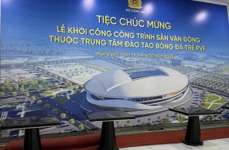 Bóng đá Việt Nam sắp sở hữu SVĐ hiện đại bậc nhất Đông Nam Á Tại Hưng Yên