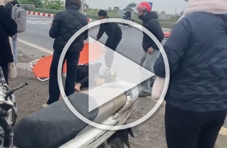 Video hiện trường vụ TNGT – Đường Thái Hà