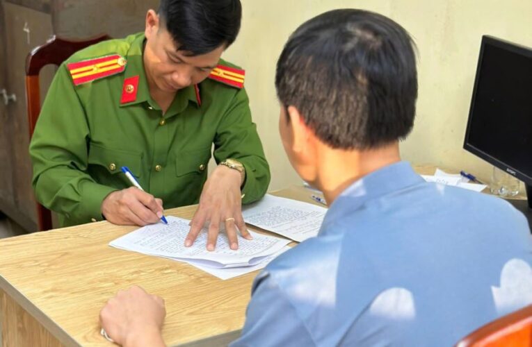 Công an phường Thái Bình: Phát hiện, khởi tố đối tượng đánh bạc trên mạng Internet