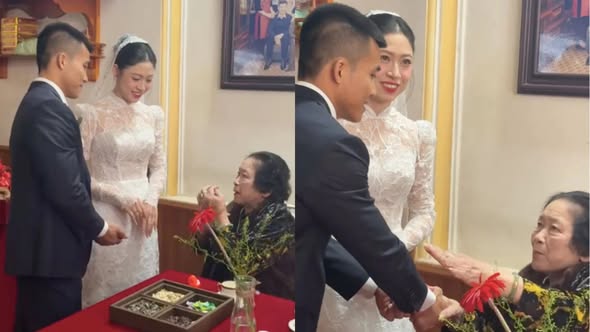 Clip bà ngoại trao vàng, dặn cháu rể ‘quý nhất vàng trong tâm’ gây xúc động