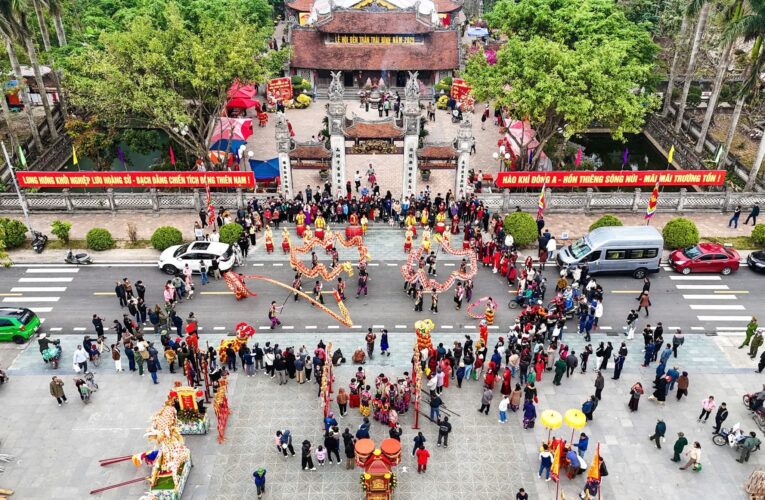 LỄ HỘI ĐỀN TRẦN NĂM 2026 ĐƯỢC TỔ CHỨC VỚI QUY MÔ CẤP TỈNH
