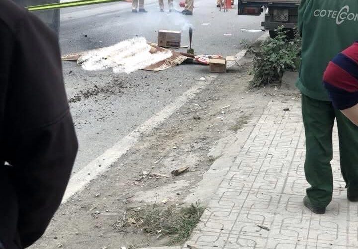 Thái Nguyên: Cán bộ CSGT bị ô tô tải đ-âm tuvong khi làm nhiệm vụ